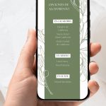 invitación digital olivo, invitación de boda mediterránea, invitación digital elegante, invitación digital rústica, invitación digital naturaleza, invitación digital boda sostenible.