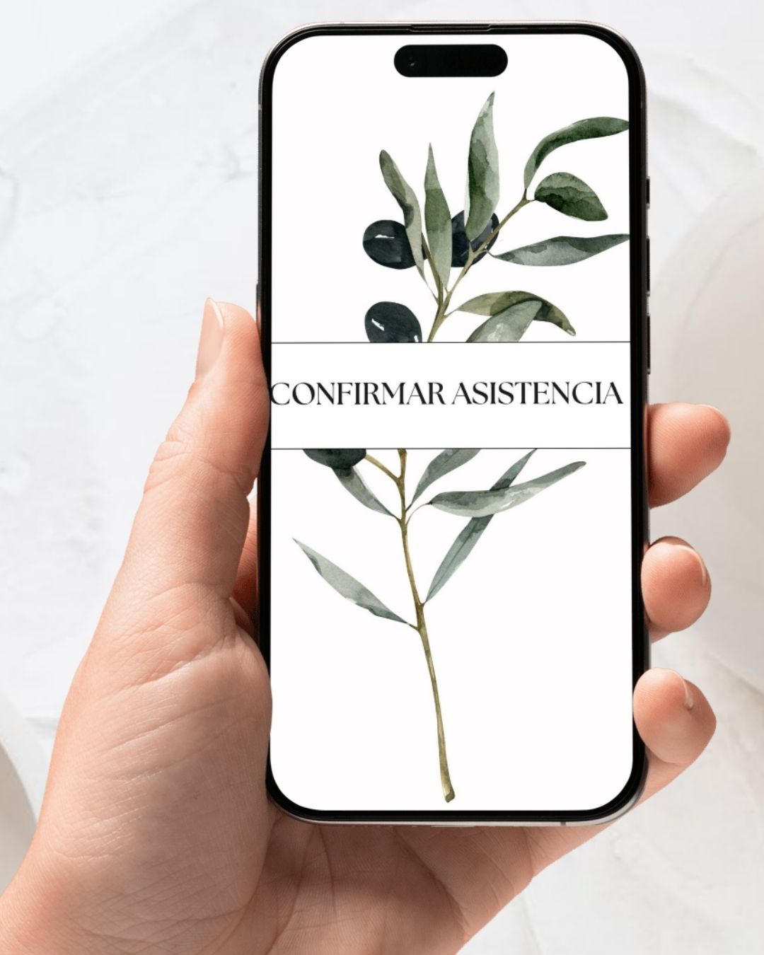 invitación digital olivo, invitación de boda mediterránea, invitación digital elegante, invitación digital rústica, invitación digital naturaleza, invitación digital boda sostenible.