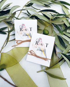 Lágrimas de felicidad Olivo para boda