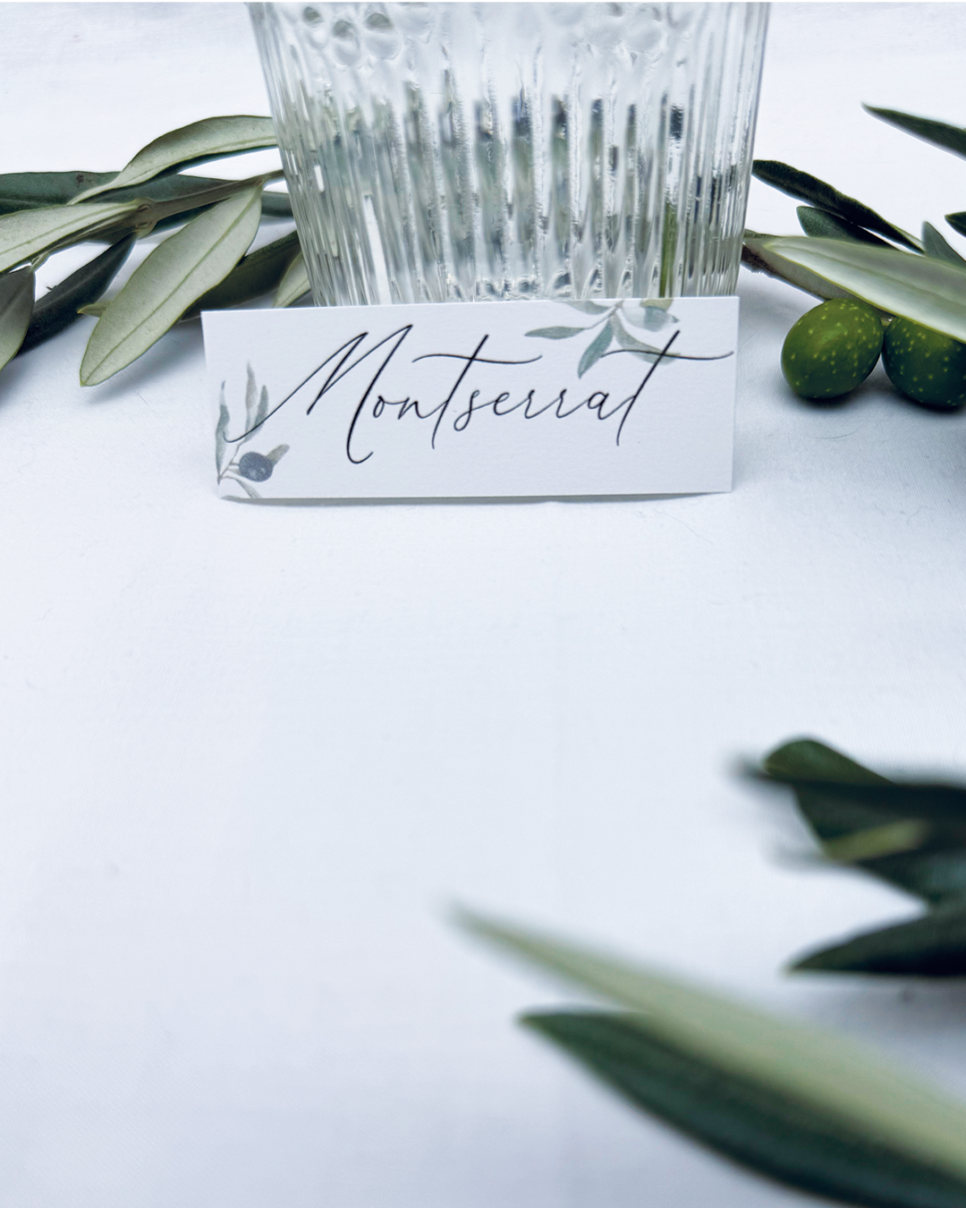 Marca sitios Olivo para boda