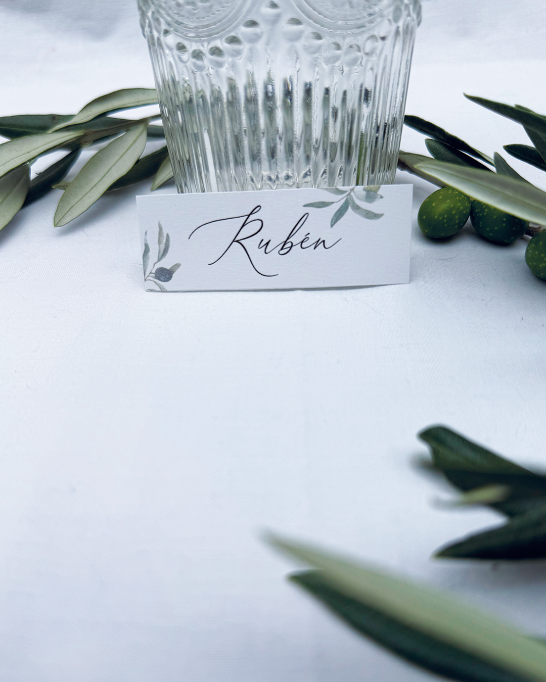 Marca sitios Olivo para boda