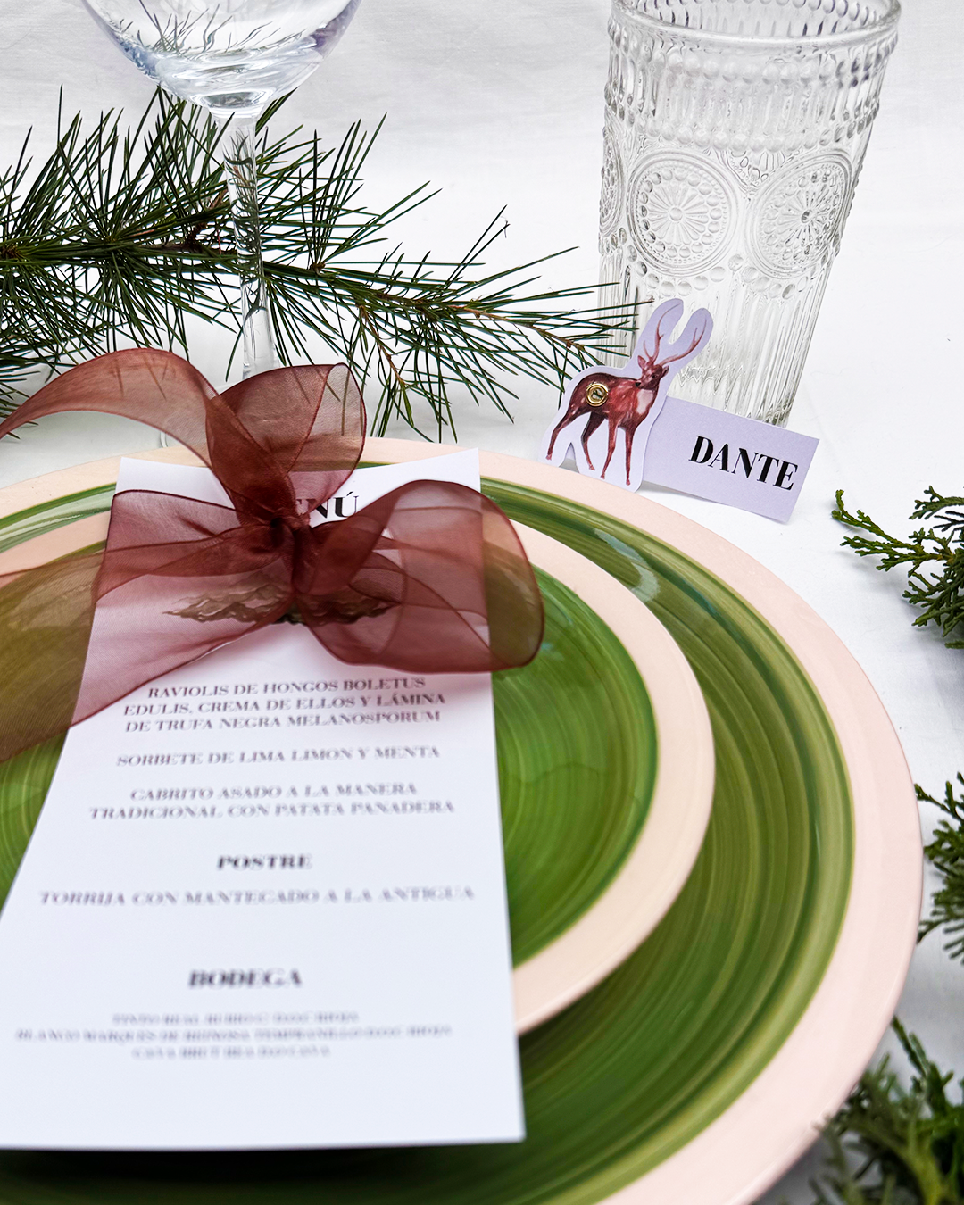 invitación física monte, invitación de boda rústica, invitación ciervos personalizada, invitación boda campo, papelería boda natural.