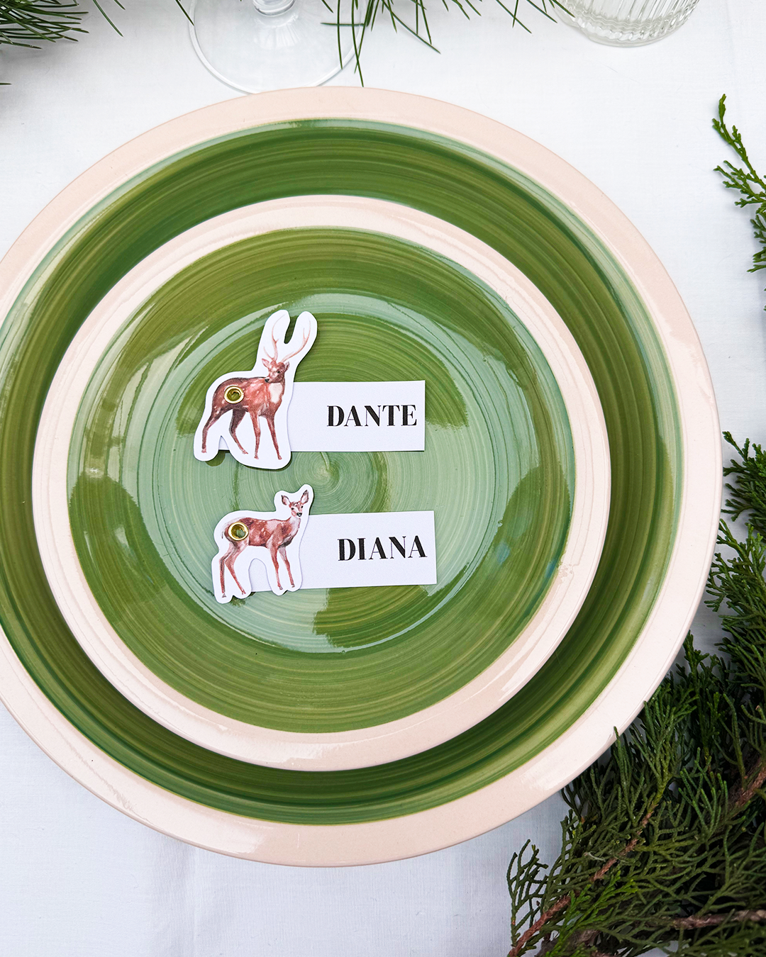 Marca sitios Cervus para boda