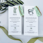 Minuta Olivo para boda