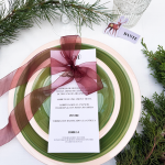 Minuta Cervus para boda