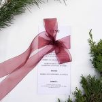 Minuta Cervus para boda