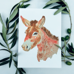 Número de mesa Olivo para boda