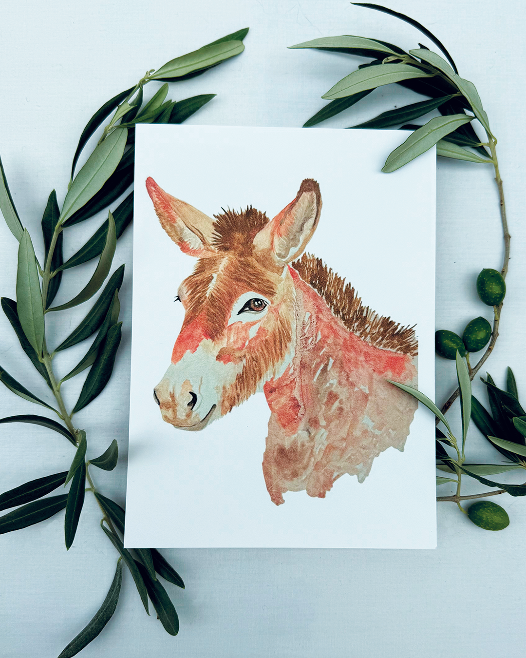 Número de mesa Olivo para boda