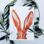 Número de mesa Olivo para boda