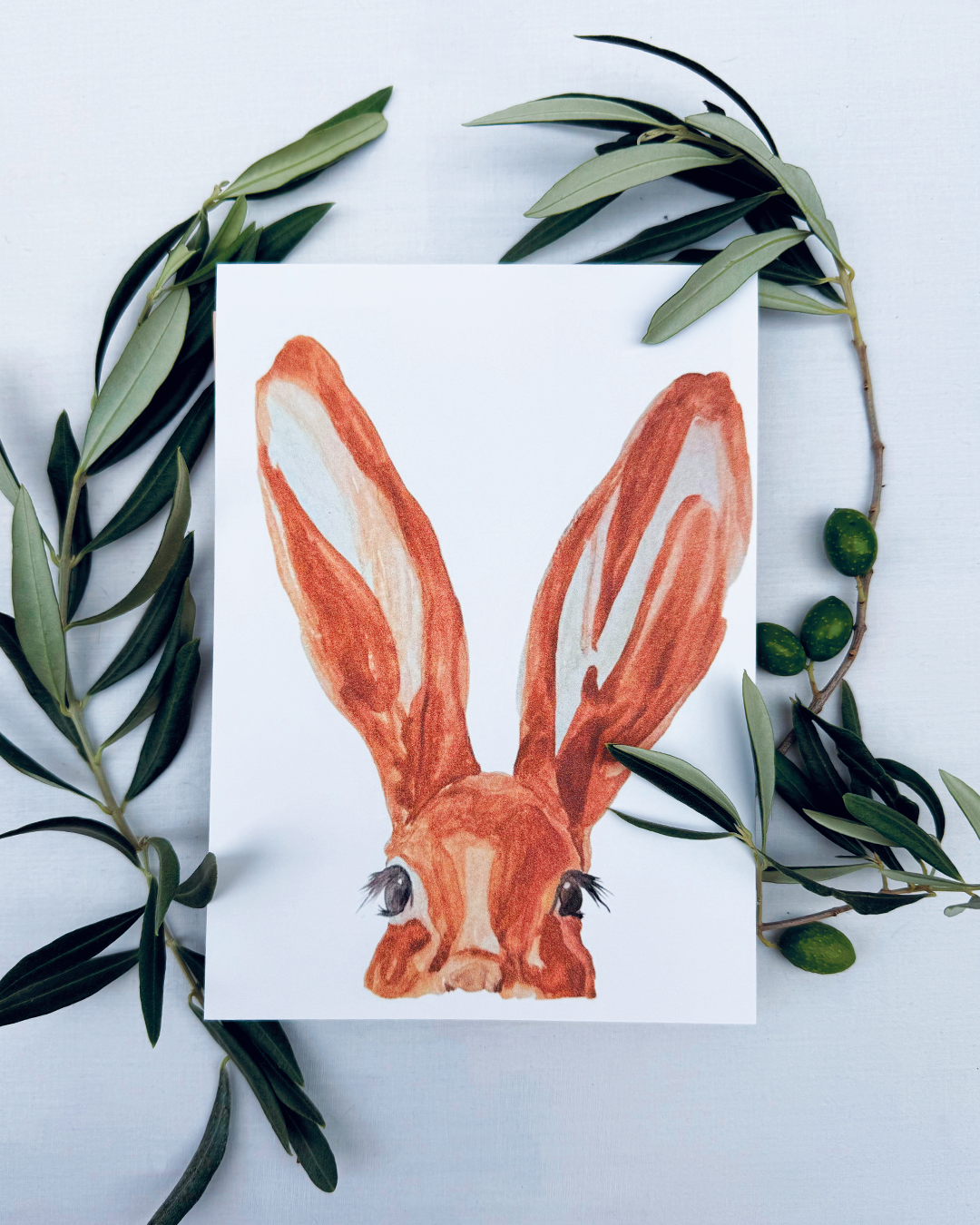 Número de mesa Olivo para boda