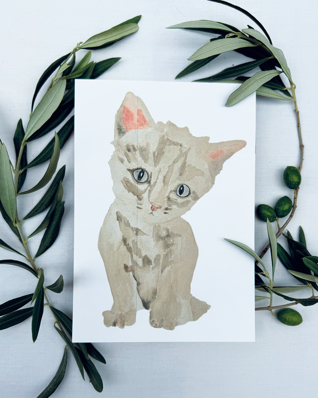 Número de mesa Olivo para boda