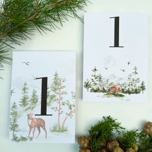 Número de mesa Cervus para boda