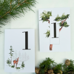 Número de mesa Cervus para boda