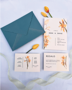 Invitación de boda Narcis
