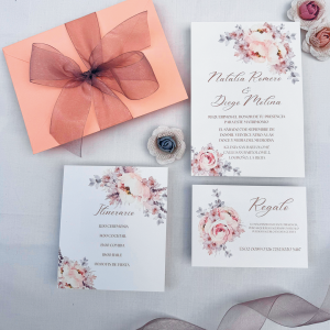 Invitación de boda Rose