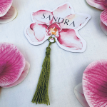Marca sitios Orquid para boda