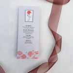 Minuta Papaver para boda