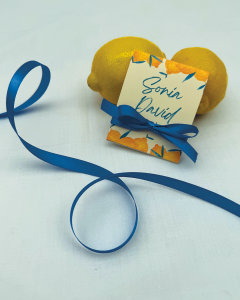 Lágrimas de felicidad Citrus para boda