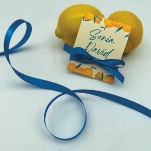 Lágrimas de felicidad Citrus para boda