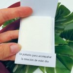 invitación boda física tropical