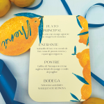 Minuta citrus para boda