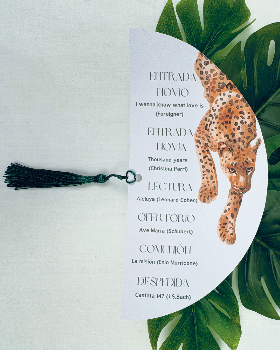 Pai pai Tropical para boda