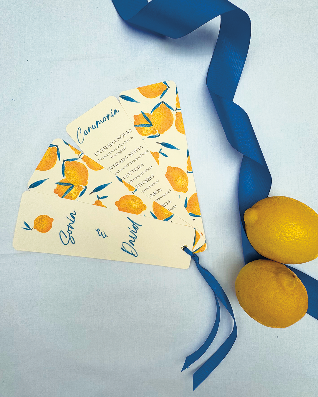 Pai pai citrus para boda